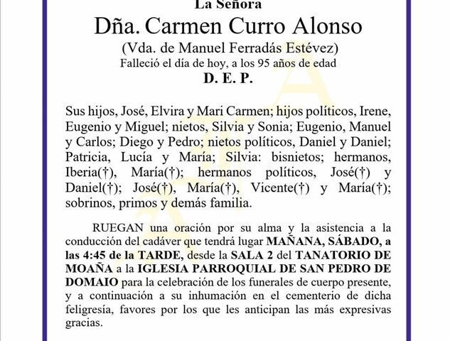 CARMEN CURRO ALONSO