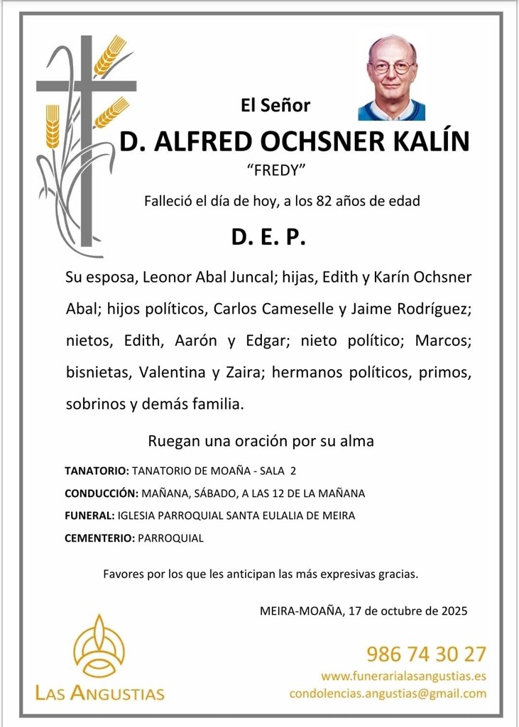 D. ALFRED OCHSNER KALÍN