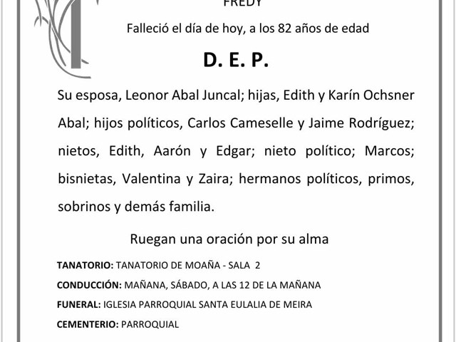 D. ALFRED OCHSNER KALÍN