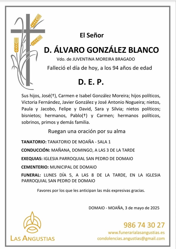 D. ÁLVARO GONZÁLEZ BLANCO