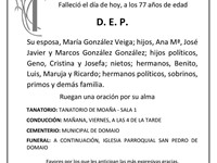 D. ENRIQUE GONZÁLEZ BALLESTEROS