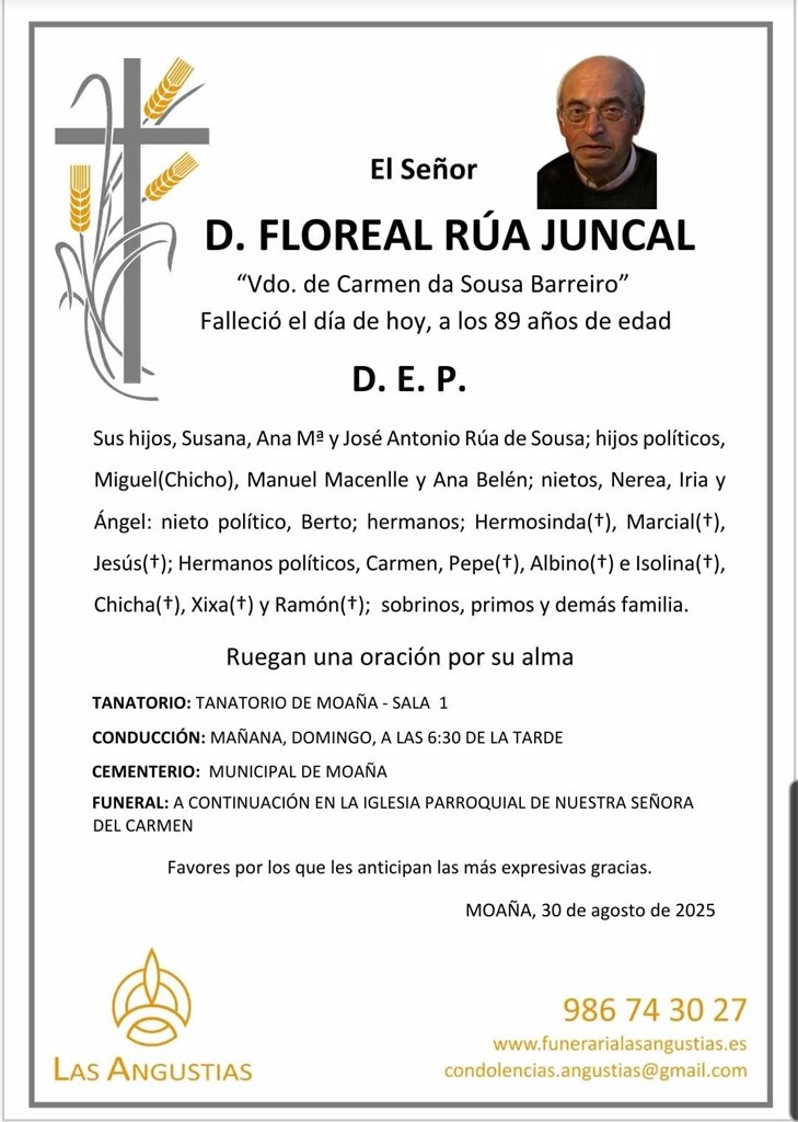 D. FLOREAL RÚA JUNCAL