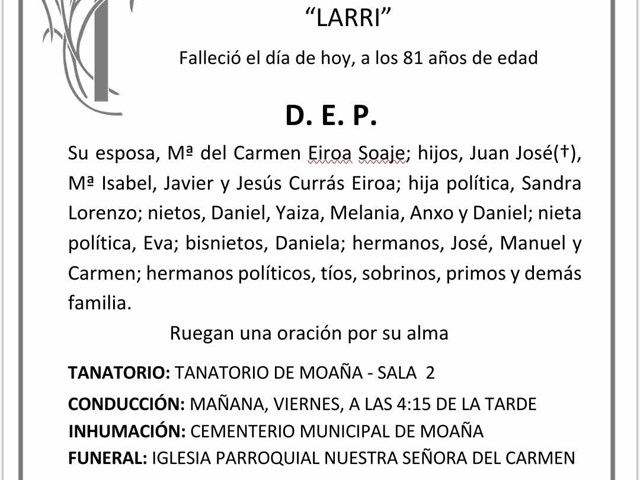 D. JESÚS CURRÁS CHAPELA