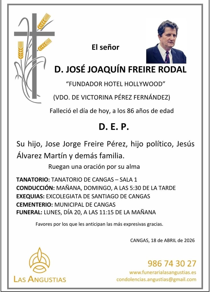 D. JOSE JOAQUÍN FREIRE RODAL