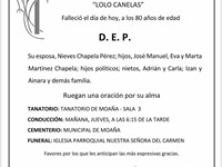 D. MANUEL MARTÍNEZ GIL