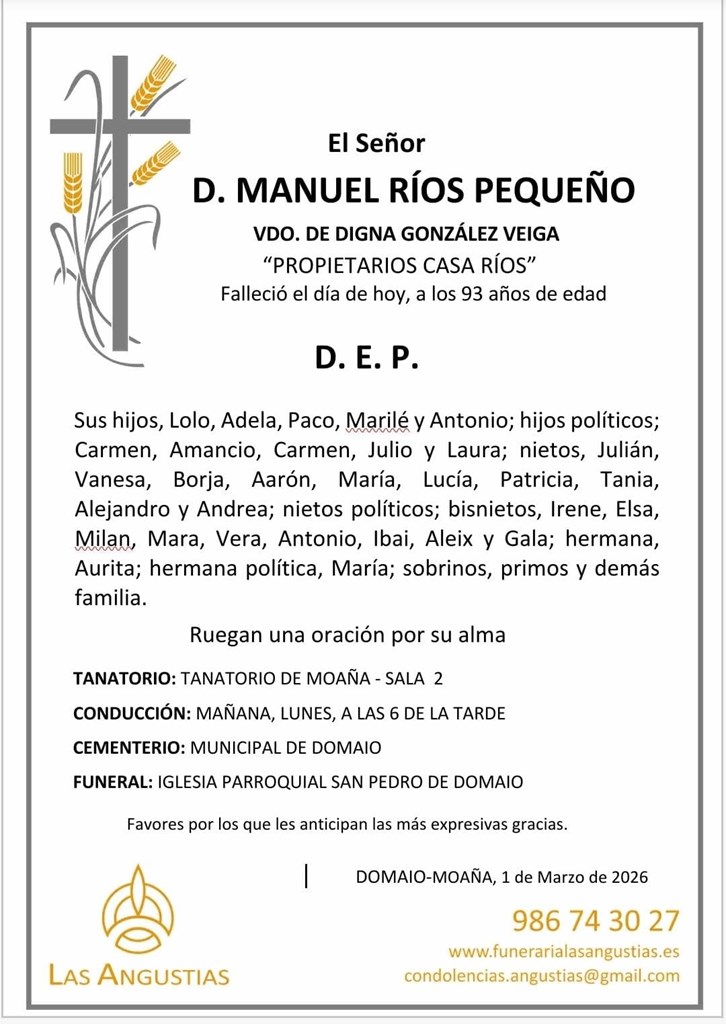 D. MANUEL RÍOS PEQUEÑO