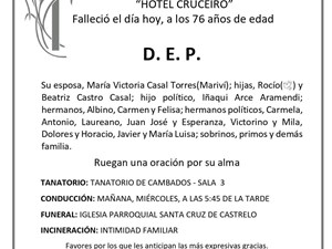 D. SERVANDO CASTRO CASTRO