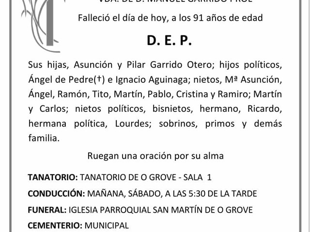 Dña. CARMEN OTERO BARRAL