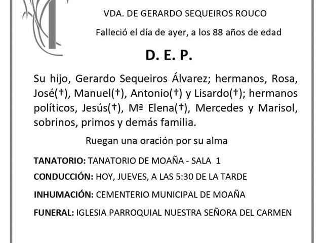 DÑA. MARÍA ÁLVAREZ SANTOMÉ