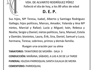 DÑA. MARÍA GALLEGO RIOBÓ