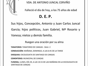 Dña. VIRGINIA GARCÍA REFOJOS