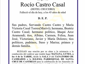 ROCÍO CASTRO CASAL