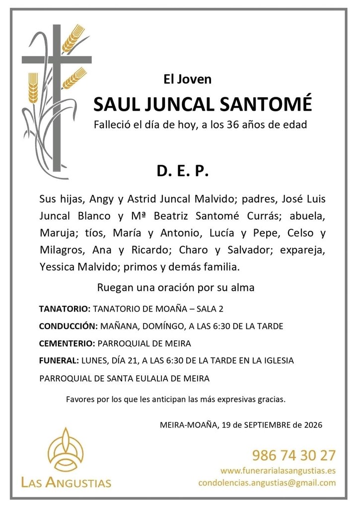 SAUL JUNCAL SANTOMÉ