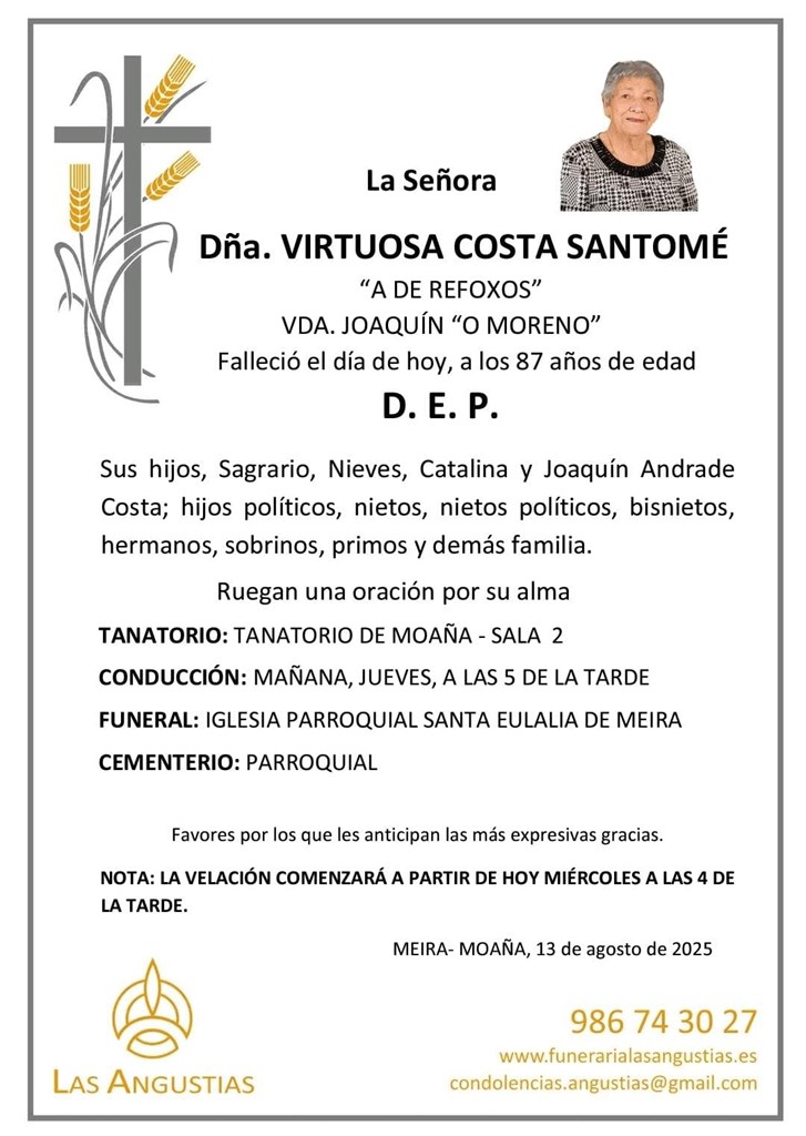 VIRTUOSA COSTA SANTOMÉ